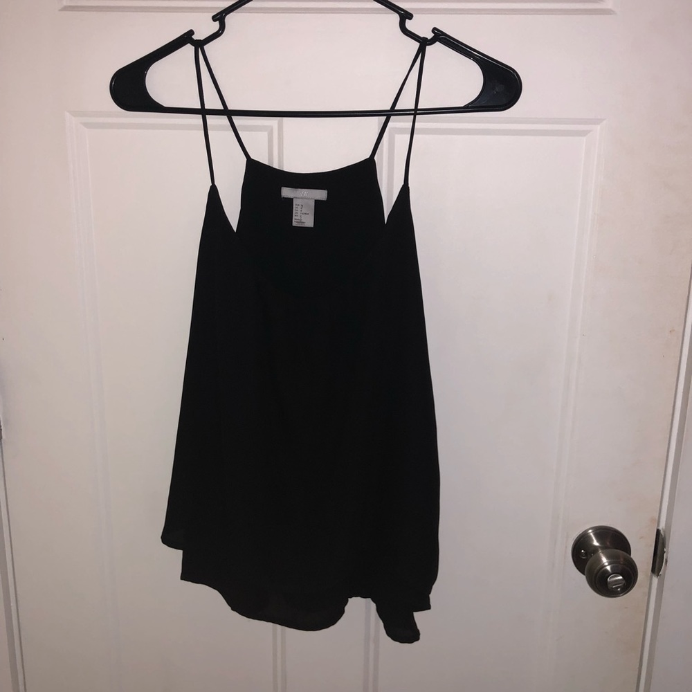 Flowy Black H&M Dressy Tank